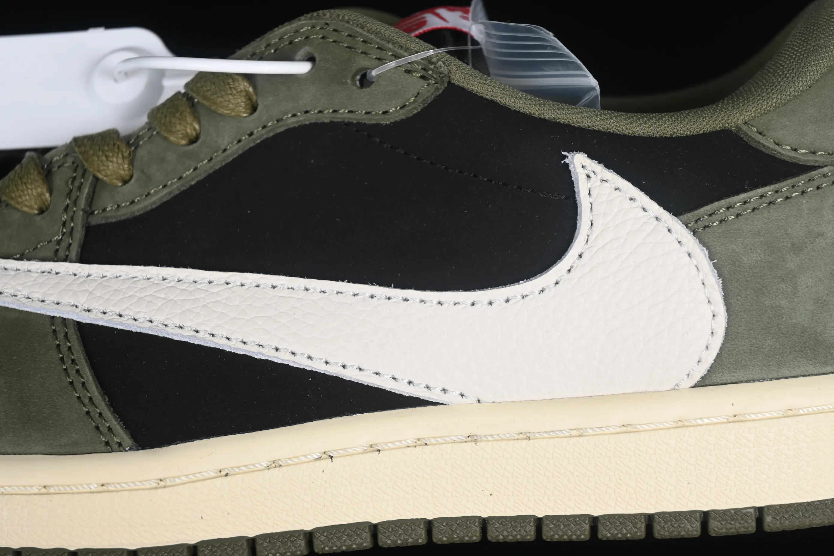 All categories Air Jordan Jordan series basketball shoes Air Jordan 1 Low P version Travis Scott x Air Jordan 1 Low OG AJ1 Joe 1 undercut low DM7866-002